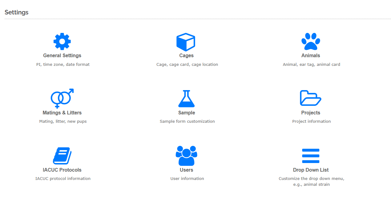 System Settings