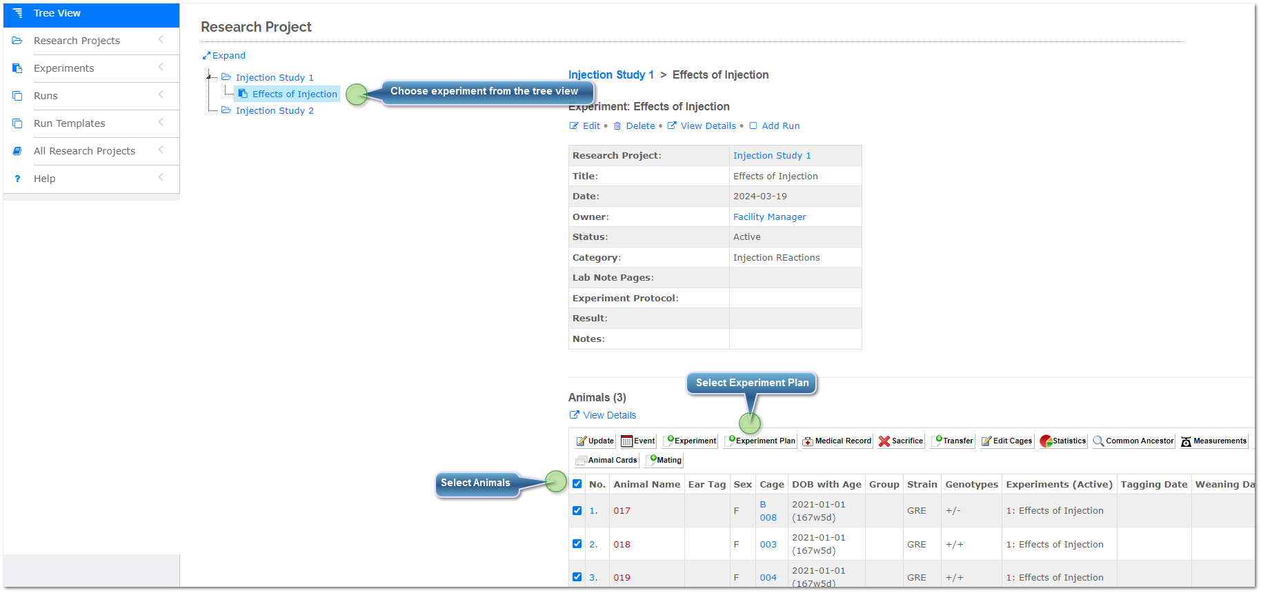 Add an Experiment Plan With Reminders