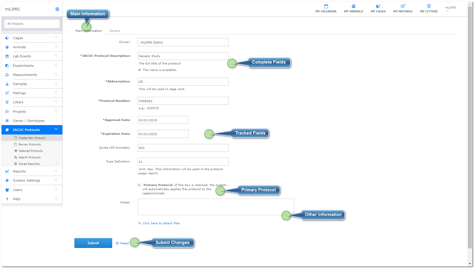 Protocol Information